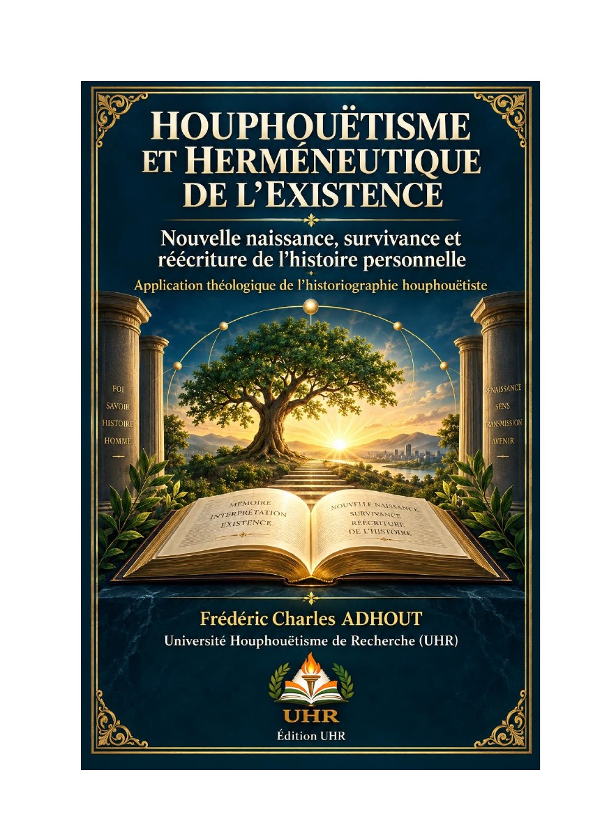 Couverture — Houphouëtisme et herméneutique de l’existence